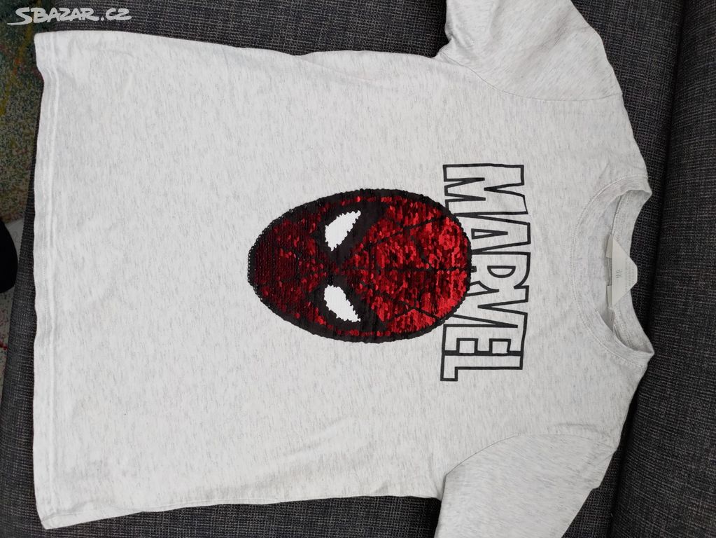 Tricko Spiderman vel. 134/140, HM